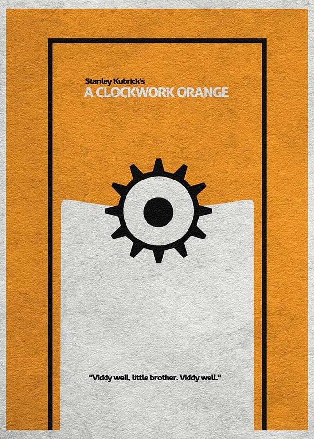 A Clockwork Orange Poster Digital Art By Kailani Smith