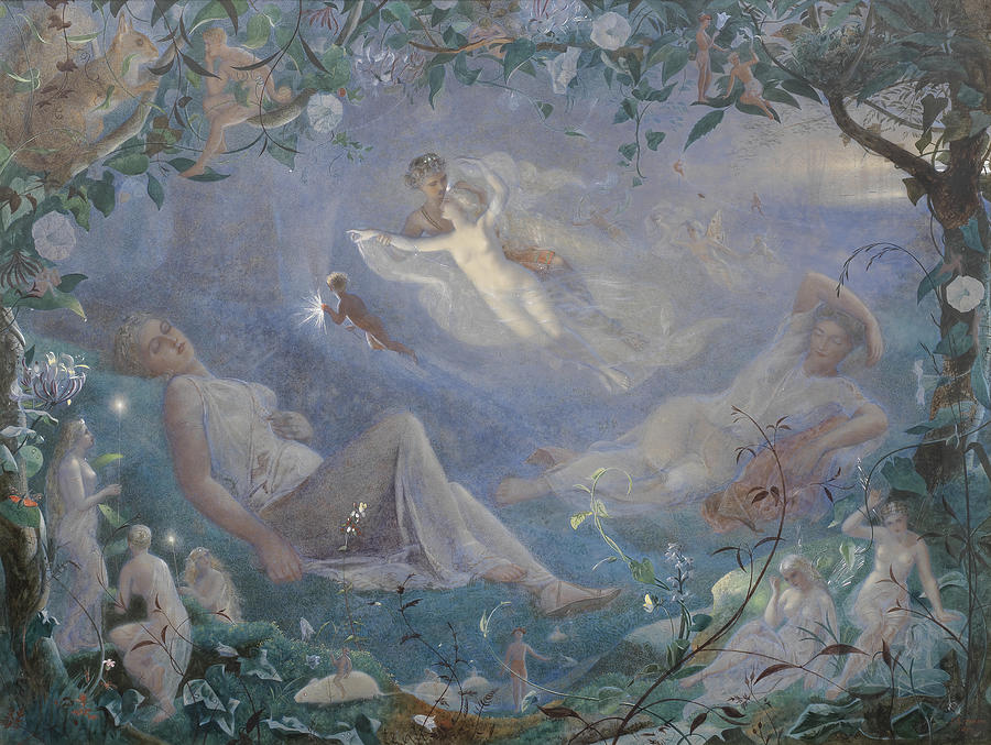 A Midsummer Nights Dream Painting by John Simmons