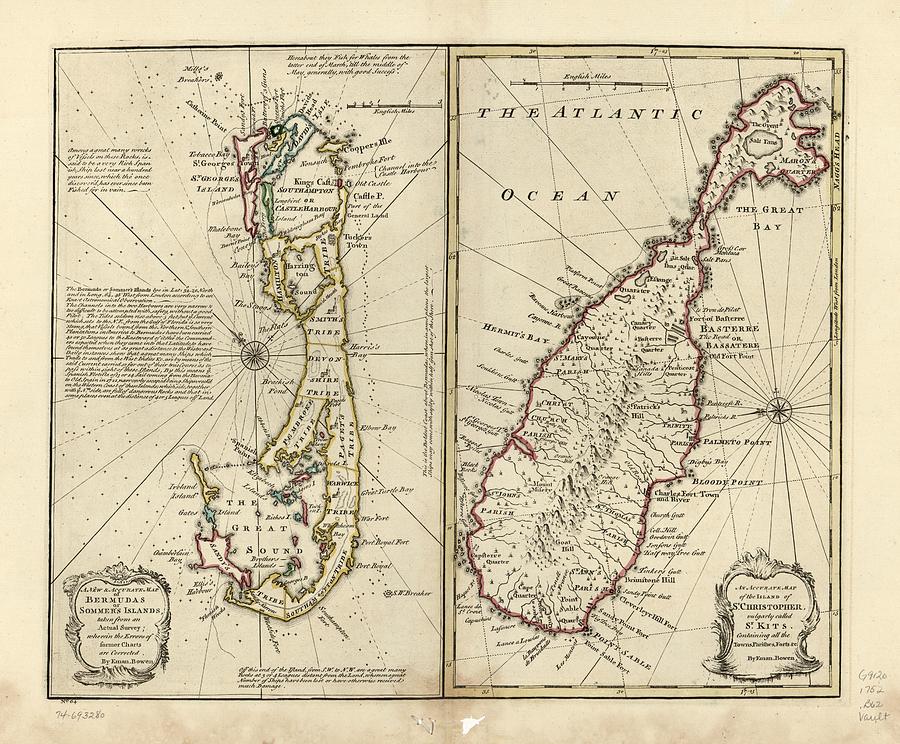 A new accurate map of Bermudas or Sommer's Islands, taken from an
