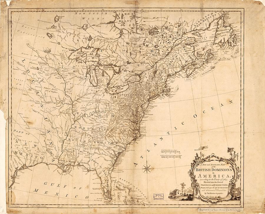 A new and accurate map of the British dominions in America, according ...