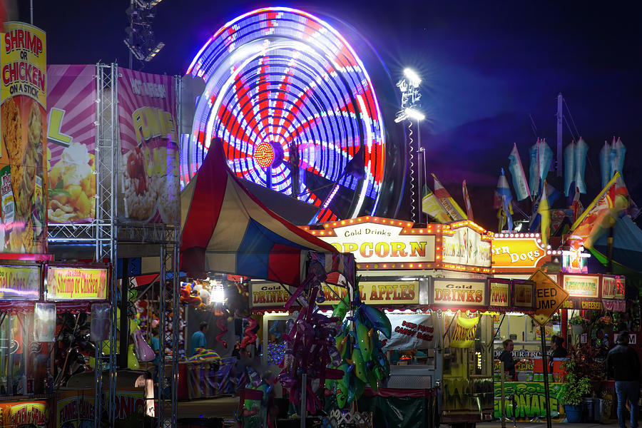 A Night at the Fair Photograph by Mark Andrew Thomas | Fine Art America