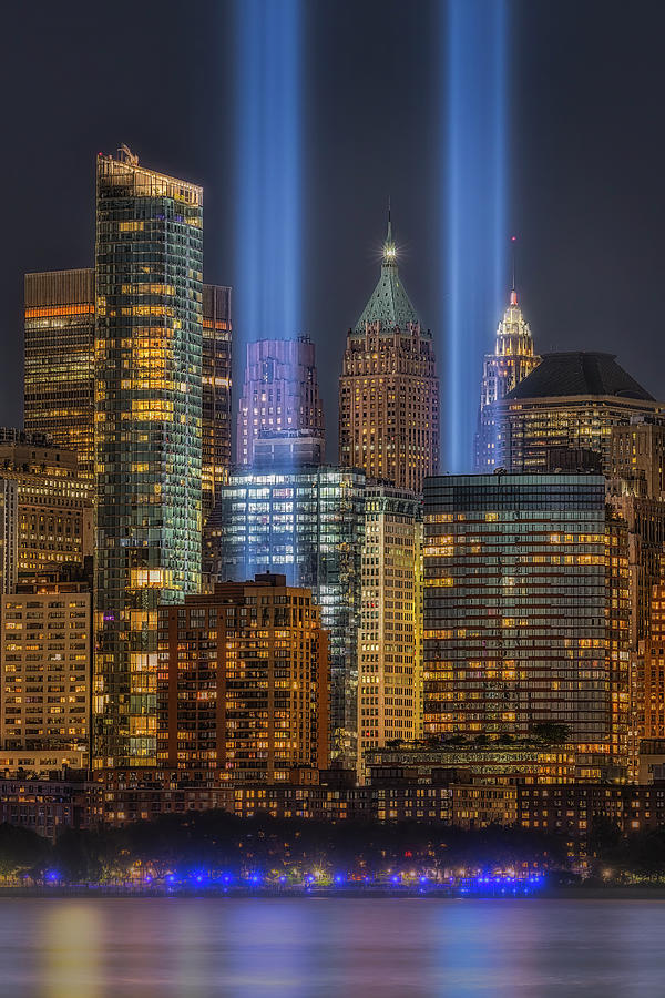 A NYC 911 Tribute #1 Photograph by Susan Candelario