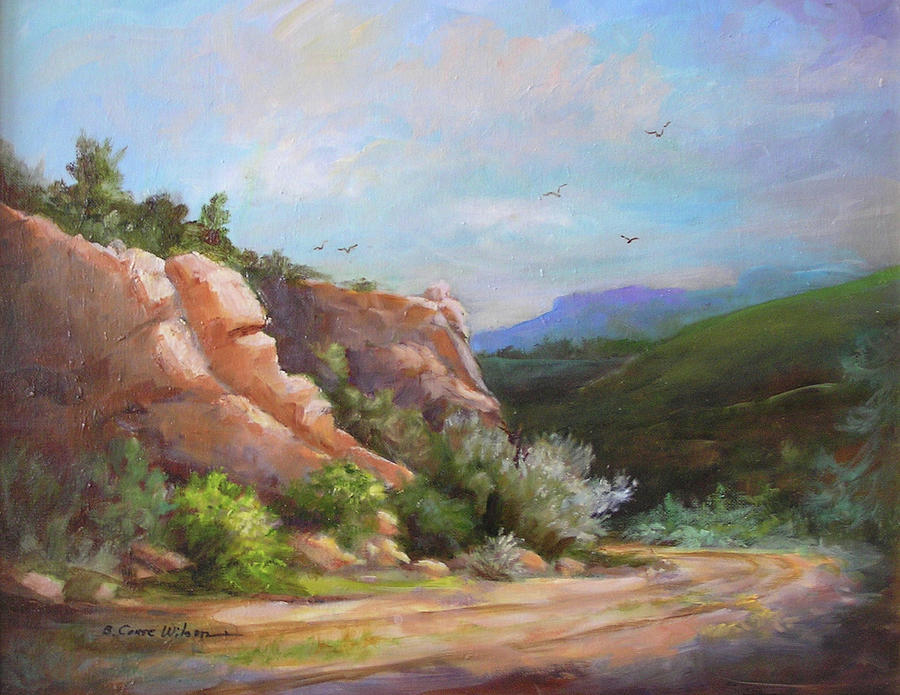 A Road Less Traveled #1 Painting by Barbara Couse Wilson