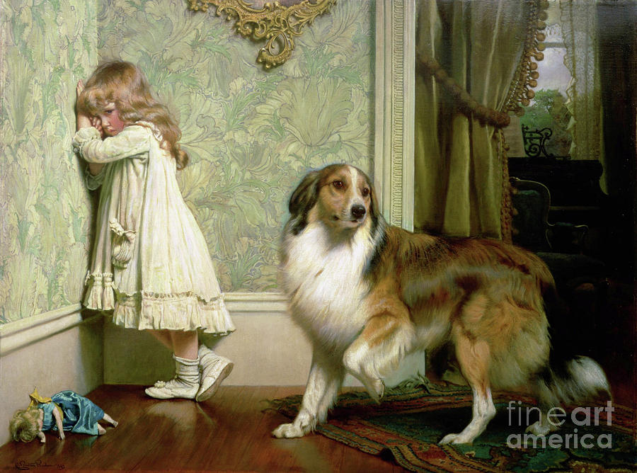 Animal Painting - A Special Pleader #2 by Charles Burton Barber