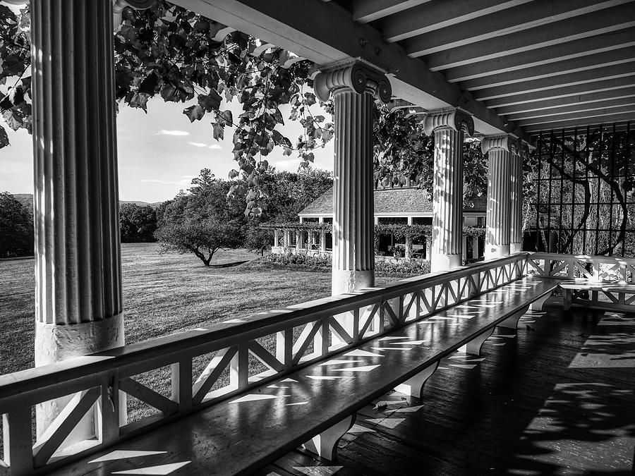 Architecture Photograph - A View from the Porch #1 by Mountain Dreams