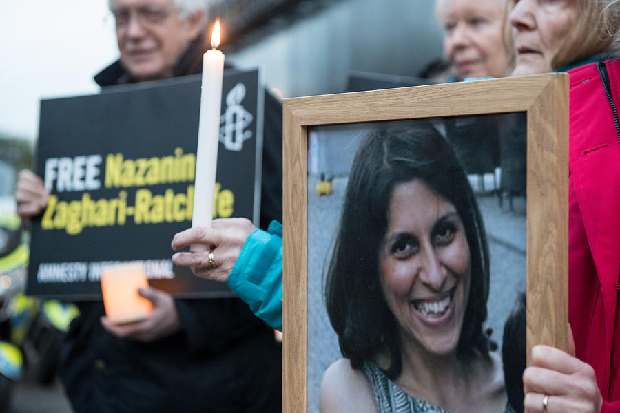A Vigil Is Held For British-Iranian Mother Imprisoned In Tehran Photograph by Chris J Ratcliffe A Vigil Is Held For British-Iranian Mother Imprisoned In Tehran Photograph by Chris J Ratcliffe