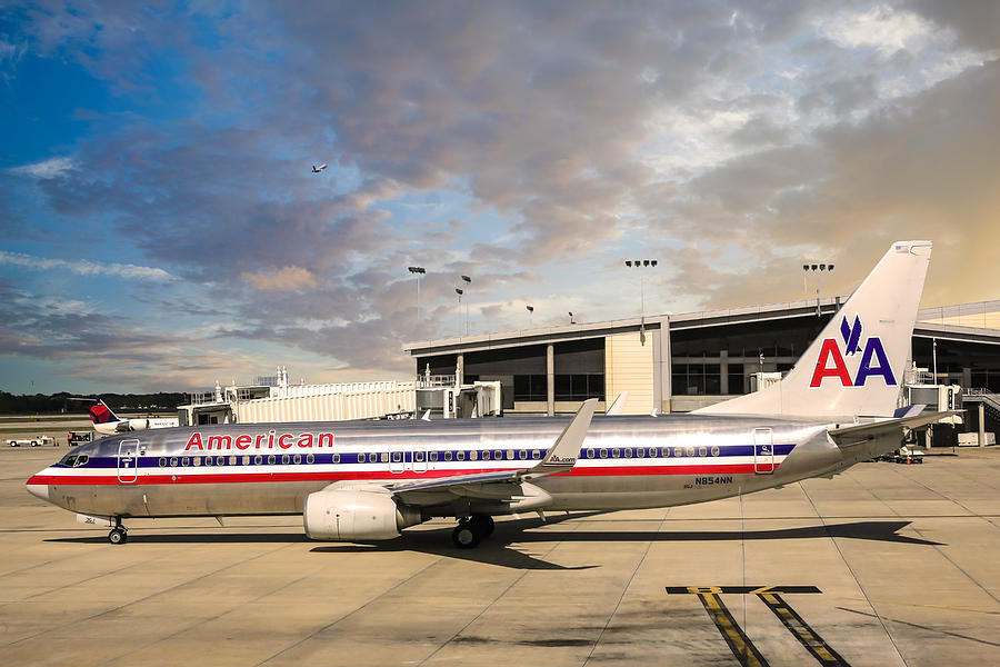 AA Boeing 737 Photograph by Chris Smith - Fine Art America