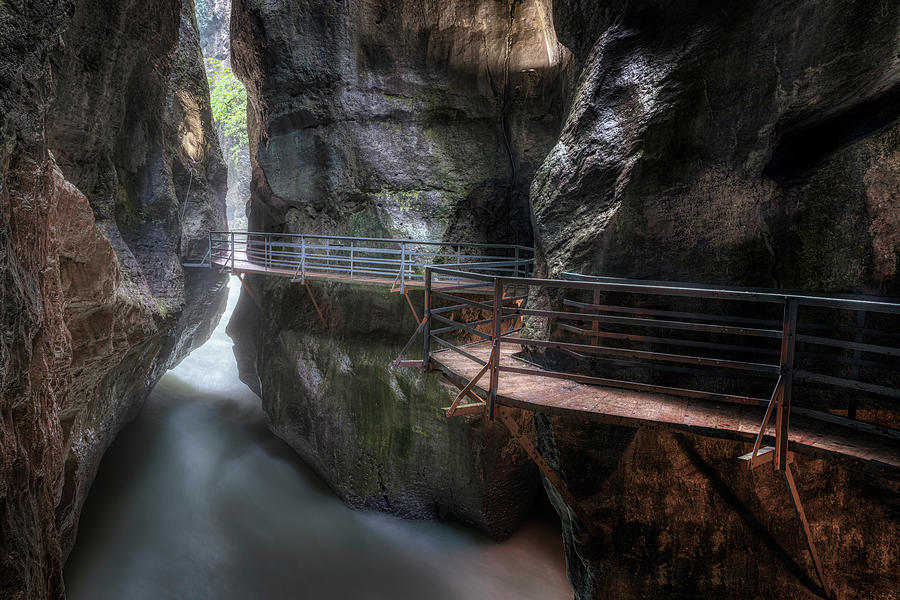 Aare Gorge - Switzerland #1 Photograph by Joana Kruse