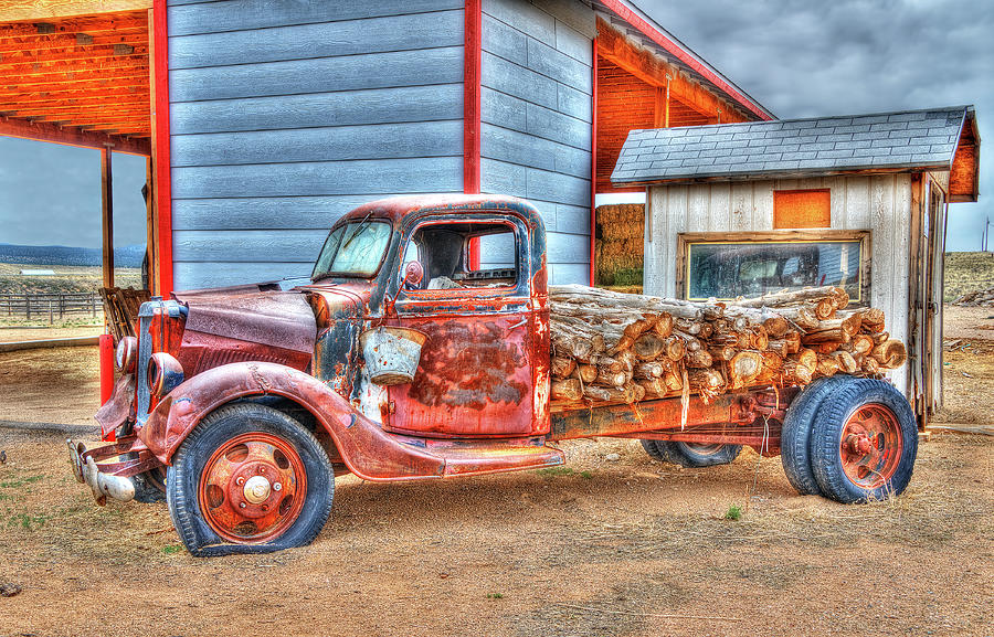 Abandon Truck On Route 66 #1 Photograph by Jim Vallee