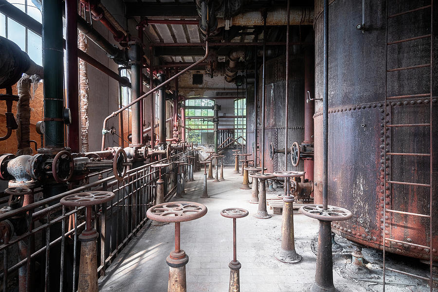 Abandoned Industry #1 Photograph by Roman Robroek