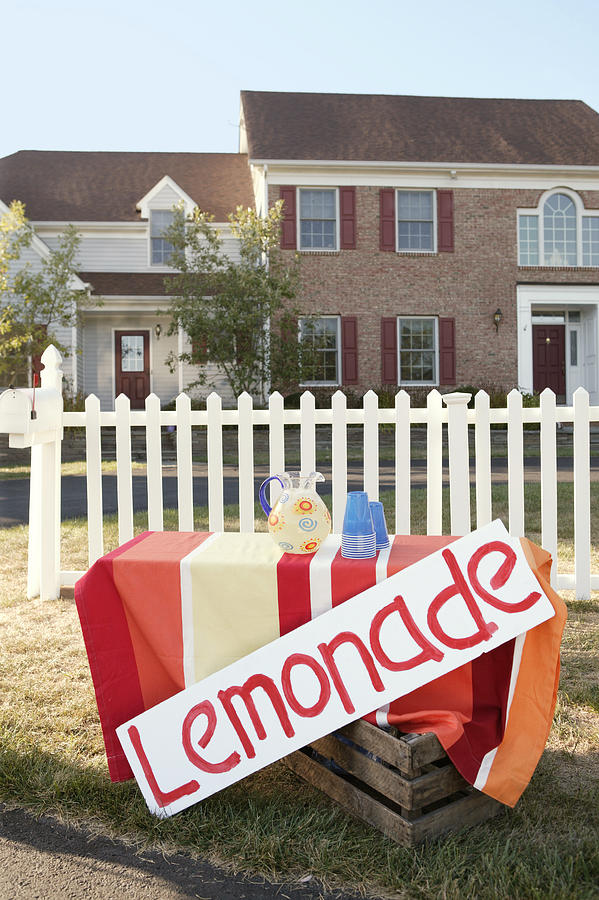 Abandoned lemonade stand #1 Photograph by Comstock Images