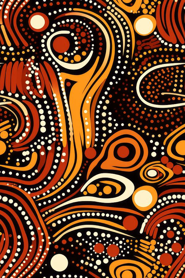 Aboriginal Patterns Digital Art