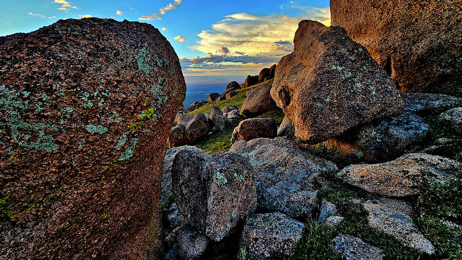 Above Pikes Peak Highway #1 Photograph by Ray Mathis Above Pikes Peak Highway #1 Photograph by Ray Mathis