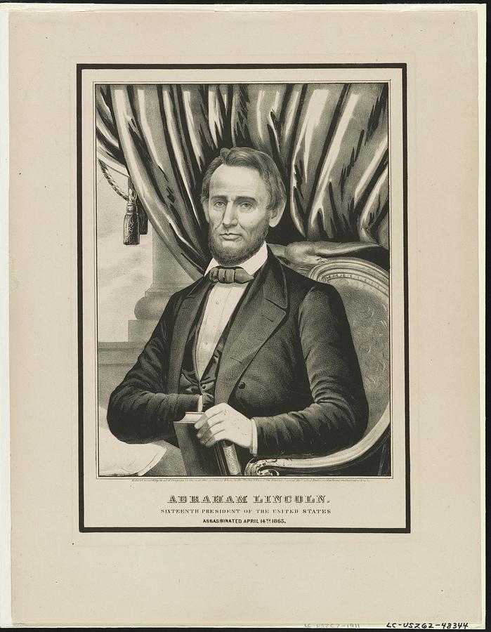 Abraham Lincoln Sixteenth President Of The United States Photograph By 