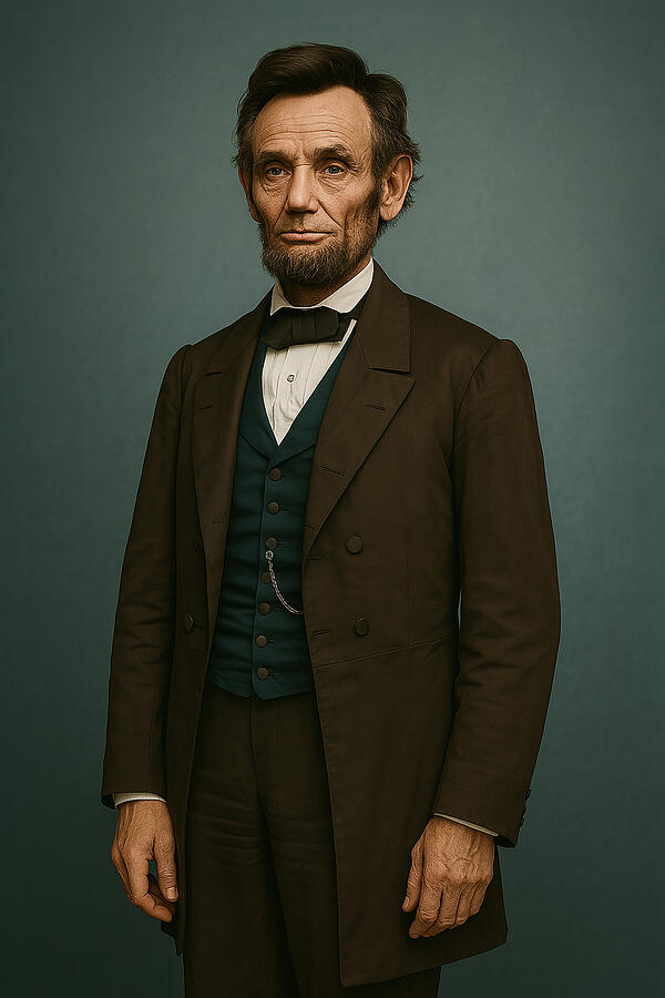 Abraham Lincoln #1 Digital Art by We The People Prints Abraham Lincoln #1 Digital Art by We The People Prints