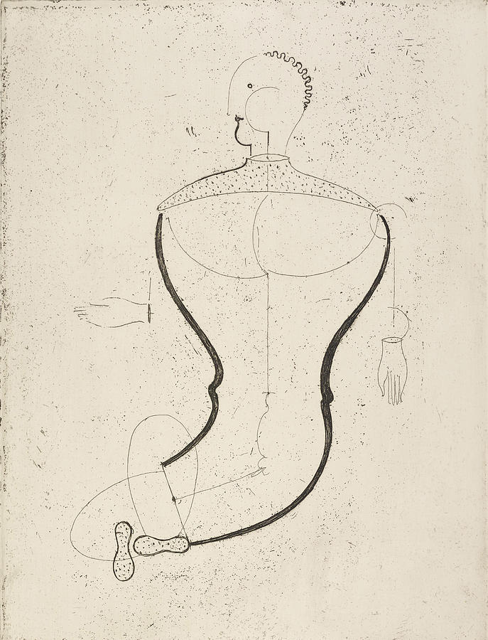 oskar schlemmer abstract figure