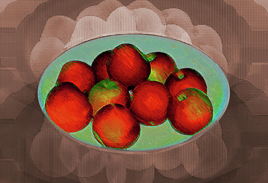 Abstract Fruit Art    198 Digital Art by Miss Pet Sitter