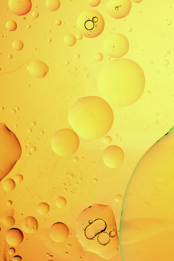 Abstract, image of oil, water and soap with colourful background #3 Photograph by Michalakis Ppalis