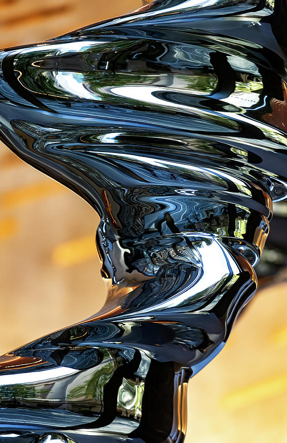 Abstract Reflective Metal Sculpture Photograph by Robert Ullmann - Fine ...