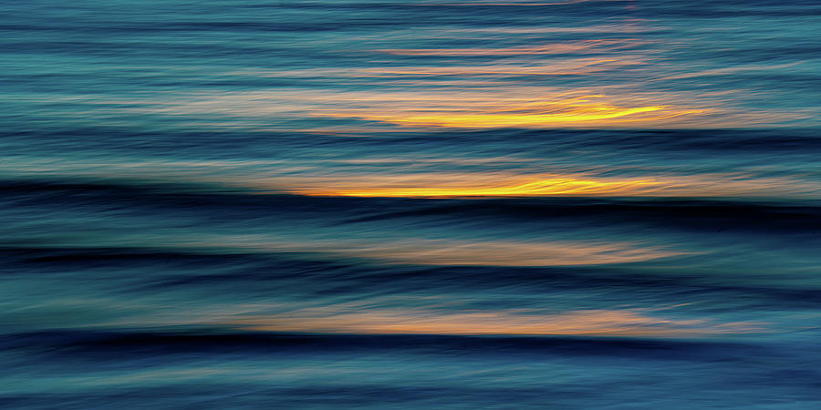 Abstract Sunsets and Water Mazatlan Mexico #1 Photograph by Tommy Farnsworth