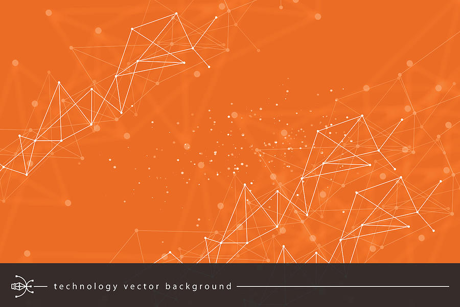 Abstract technology background #1 Drawing by Sandipkumar Patel
