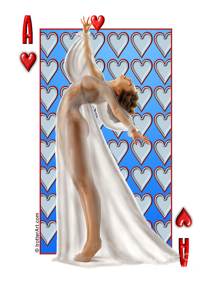 Ace of Hearts #1 Photograph by Jim Trotter