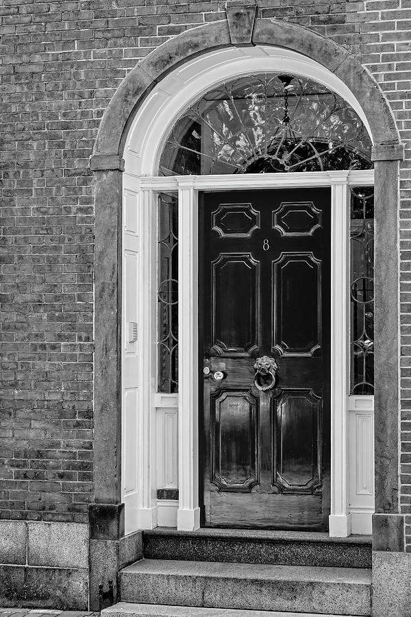 Acorn Street Red Door Photograph by Susan Candelario