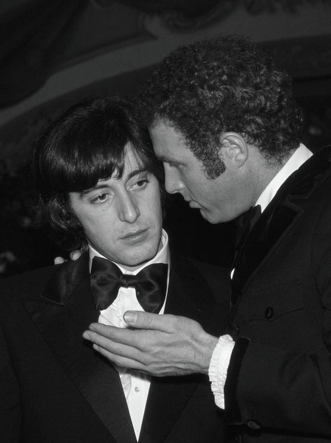 Actors Al Pacino and James Caan 1972 Photograph by Bernard Gotfryd ...