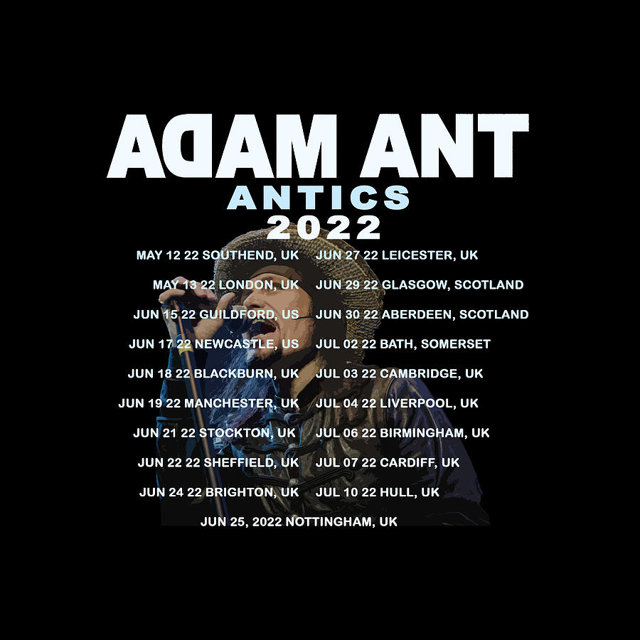 adam ant antics tour