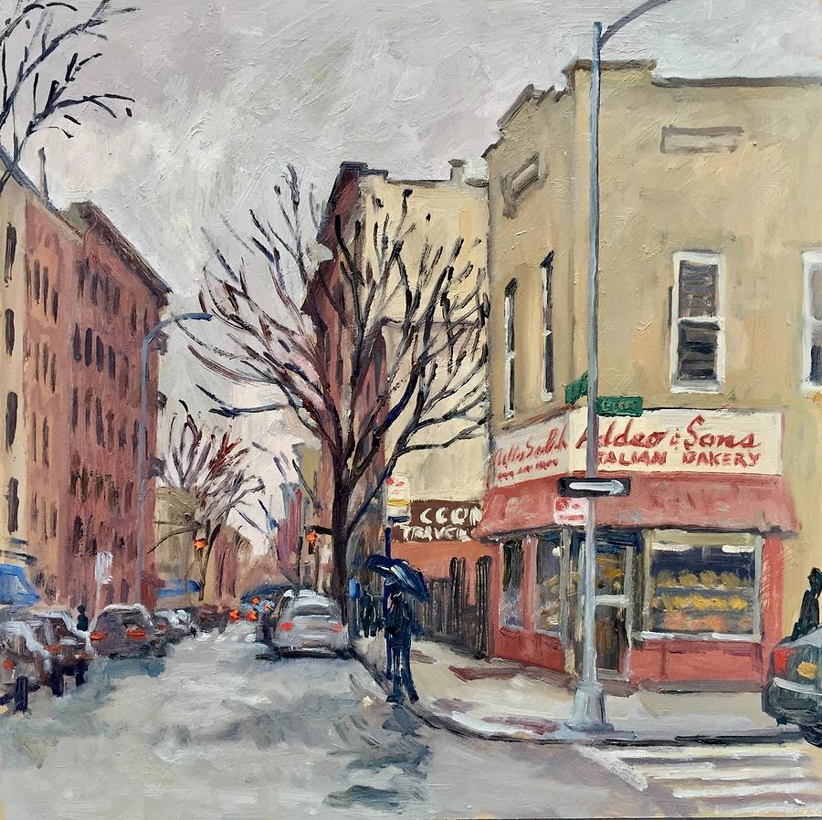 Addeo and Sons Bakery Arthur Avenue Bronx NYC #2 Painting by Thor Wickstrom