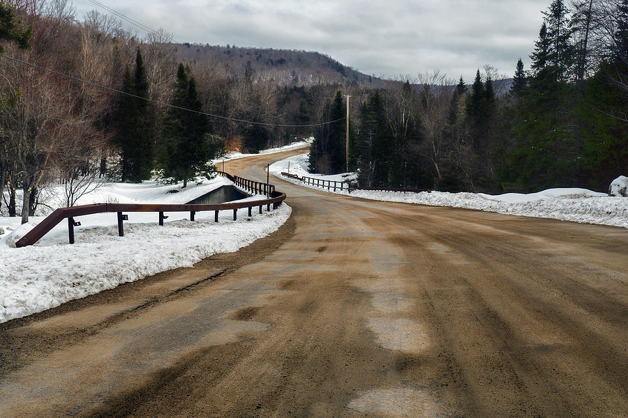 Adirondak Mountain backwoods road #1 Photograph by Debra Millet - Pixels