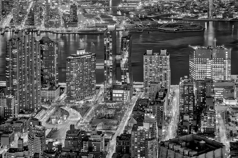 Aerial NYC East Side #1 Photograph by Susan Candelario