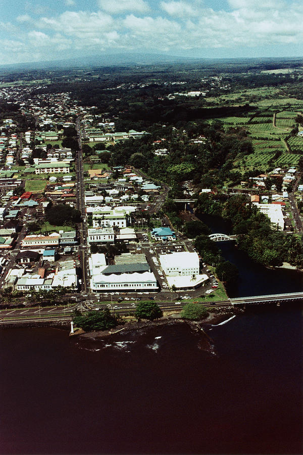Aerial view of Big Island, Hawaii #1 Photograph by Dex Image
