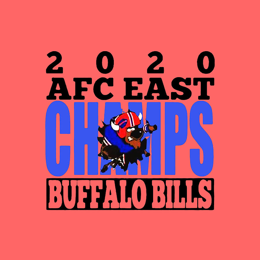 Afc East Champs Buffalo Bills Drawing by Su Tejo Fine Art America