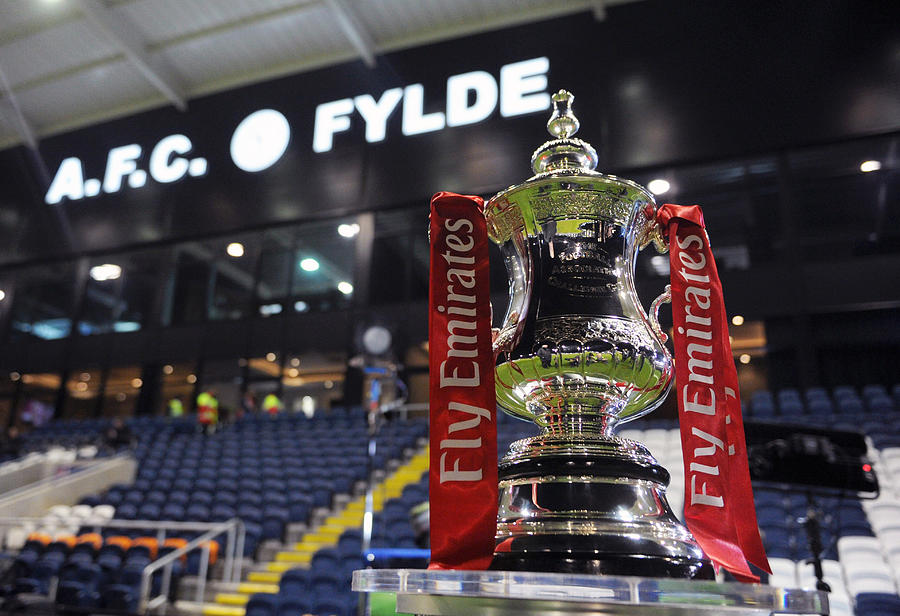AFC Fylde v Wigan Athletic - The Emirates FA Cup Second Round #1 Photograph by Nathan Stirk