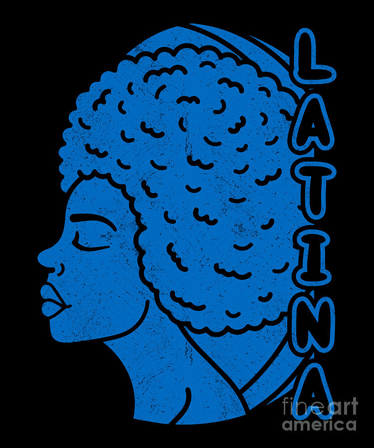 Afro Latina Pride Latin America Latina Power Digital Art By Tenshirt