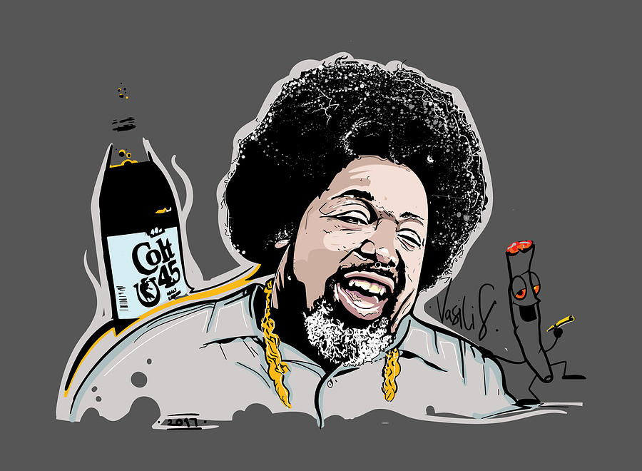 Afroman Digital Art by Vasilije Smoljanic - Fine Art America