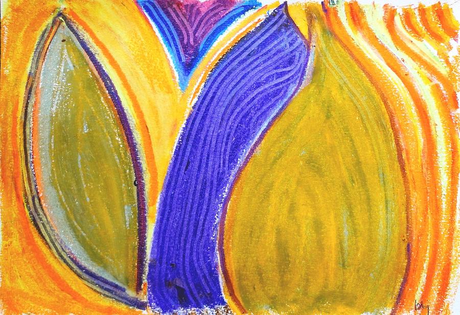 Agave 3 #2 Pastel by Barbara H Jensen