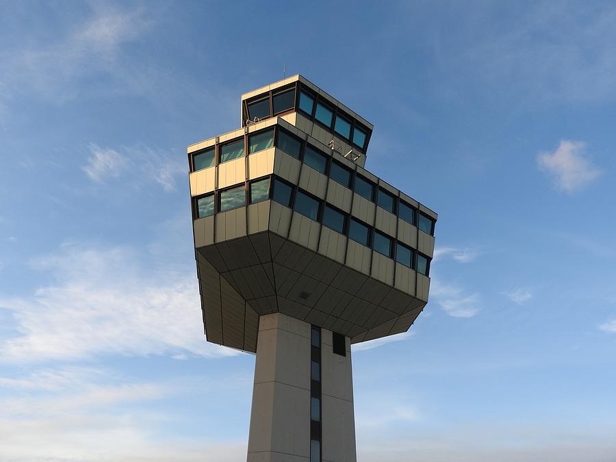 Airport Tower Berlin Tegel Photograph by Miss Lightheart - Fine Art America