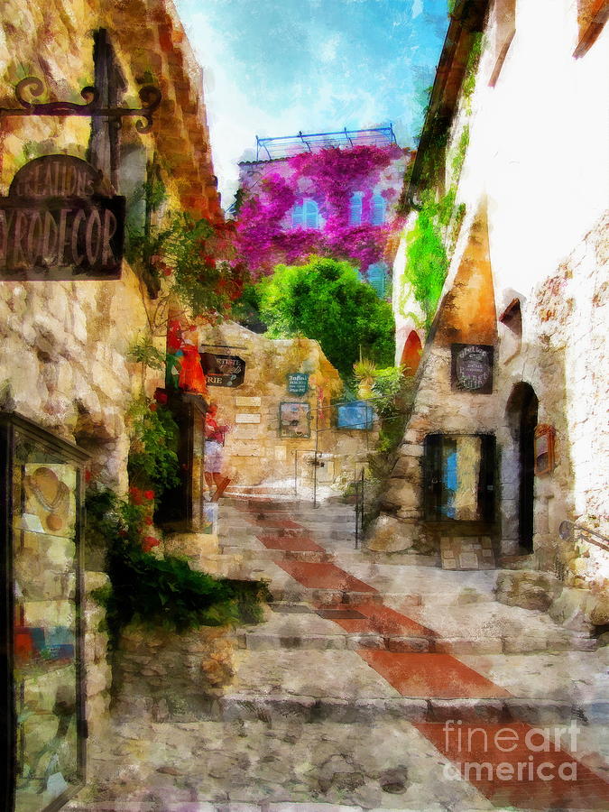 Aix-en-Provence #1 Digital Art by Jerzy Czyz