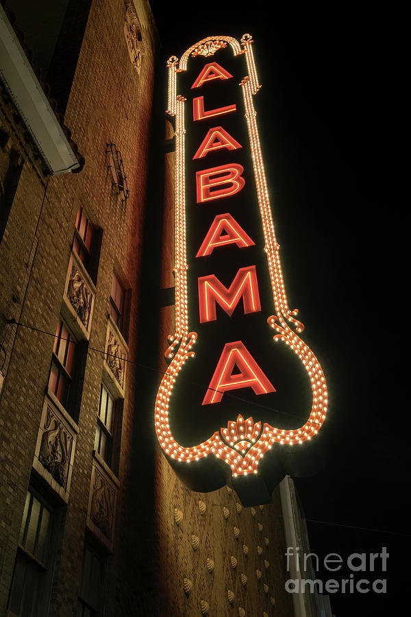 Alabama Theatre, downtown Birmingham Alabama 1 Photograph by Martin