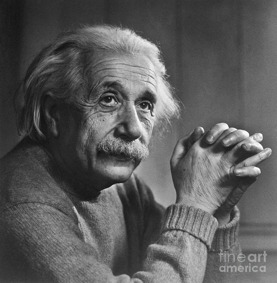 Albert Einstein #1 Photograph by Granger
