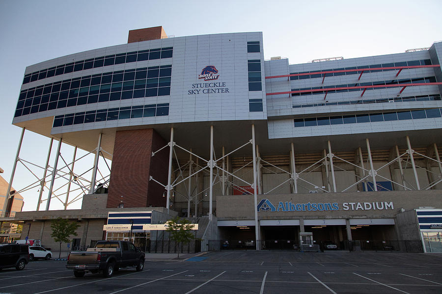 Albertsons Stadium at Boise State University #1 Photograph by Eldon McGraw