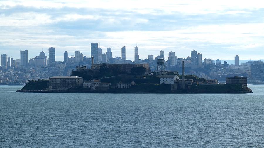 Architecture Photograph - Alcatraz Island 2 #2 by Ocean View Photography