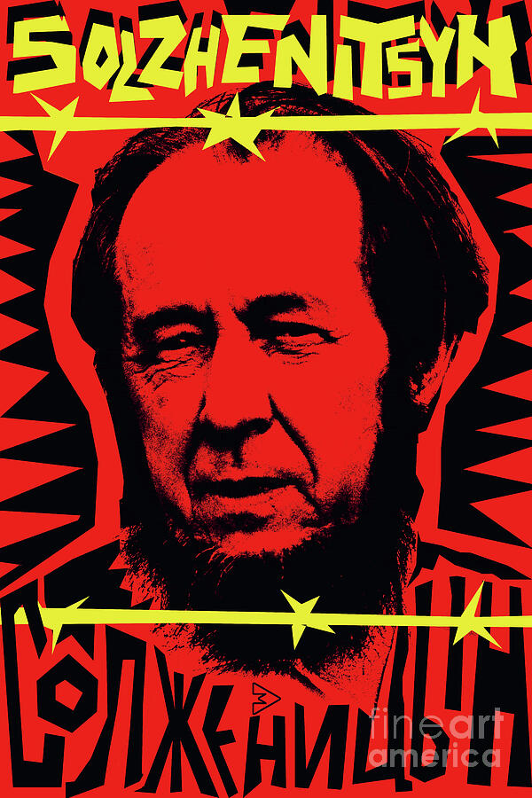 Aleksandr Solzhenitsyn #1 Digital Art by Zoran Maslic