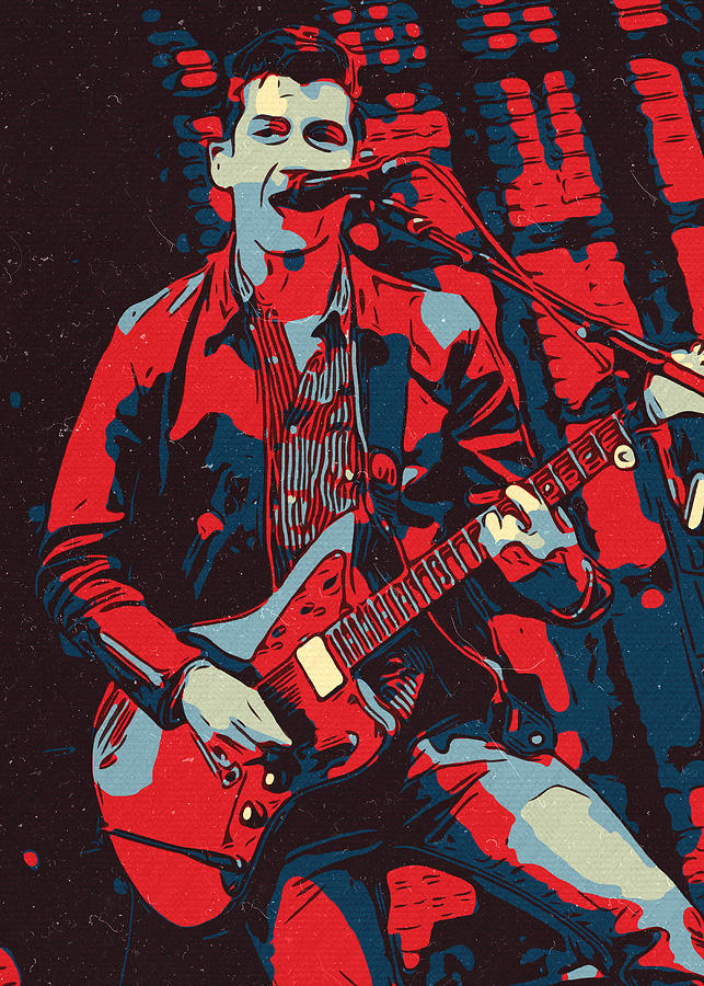 Alex Turner Artwork Painting by Taoteching Art