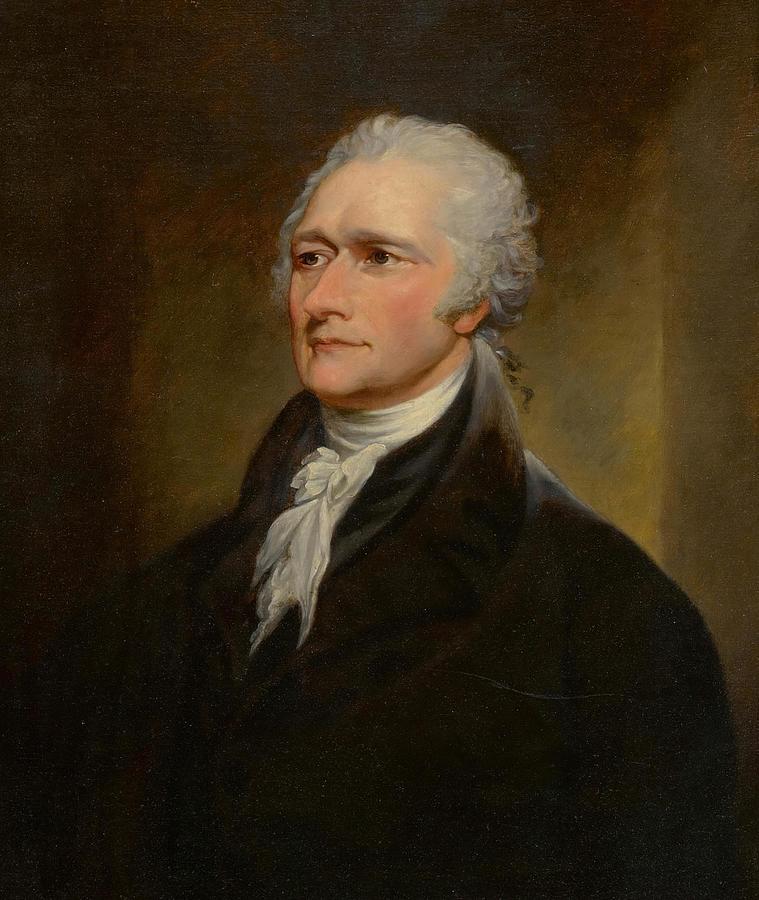 Alexander Hamilton Painting by George Howorth American | Pixels