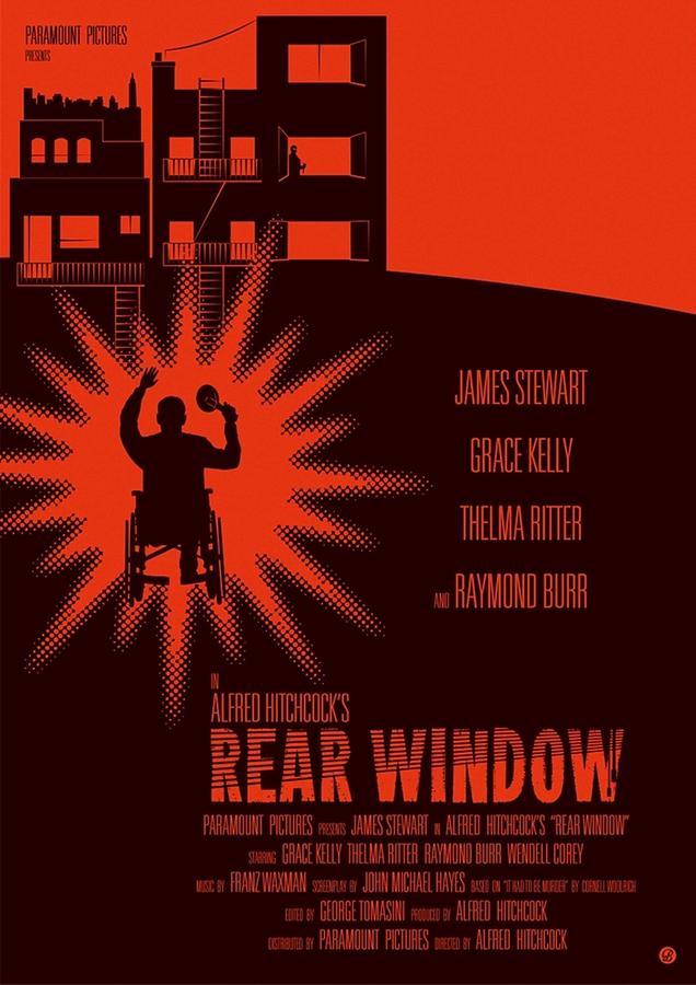 Alfred Hitchcock's Rear Window Poster Digital Art by Maria Sanchez | Pixels