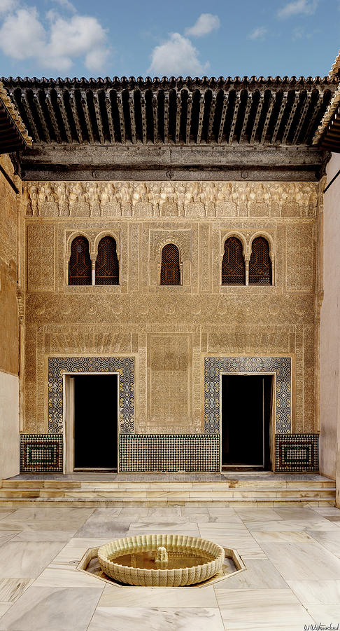 Alhambra Facade of Comares Photograph by Weston Westmoreland