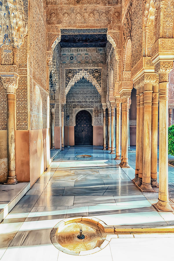 Alhambra Photograph - Alhambra Palace #1 by Manjik Pictures